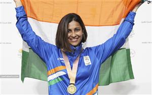 A very successful Indian shooter, Heena Sidhu